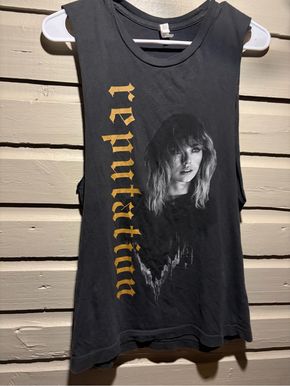 TAYLOR SWIFT REPUTATION TOUR concert tank top 2018 music shirt size small